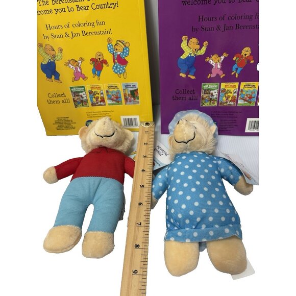 The Berenstain Bears Activity Books with Mama & Brother Plush Set Kids Bundle - Picture 13 of 13